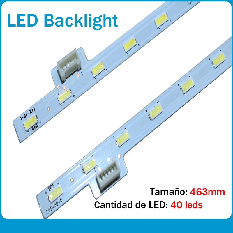 Новый комплект 2 шт./лот 40 светодиодный 463 мм полосы для KDL 42W650A 74.42T35.001 0 DX1 74.42T31.002