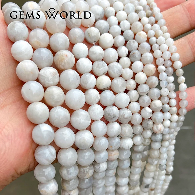 

Круглые бусины из натурального агата, 4/6/8/10 мм