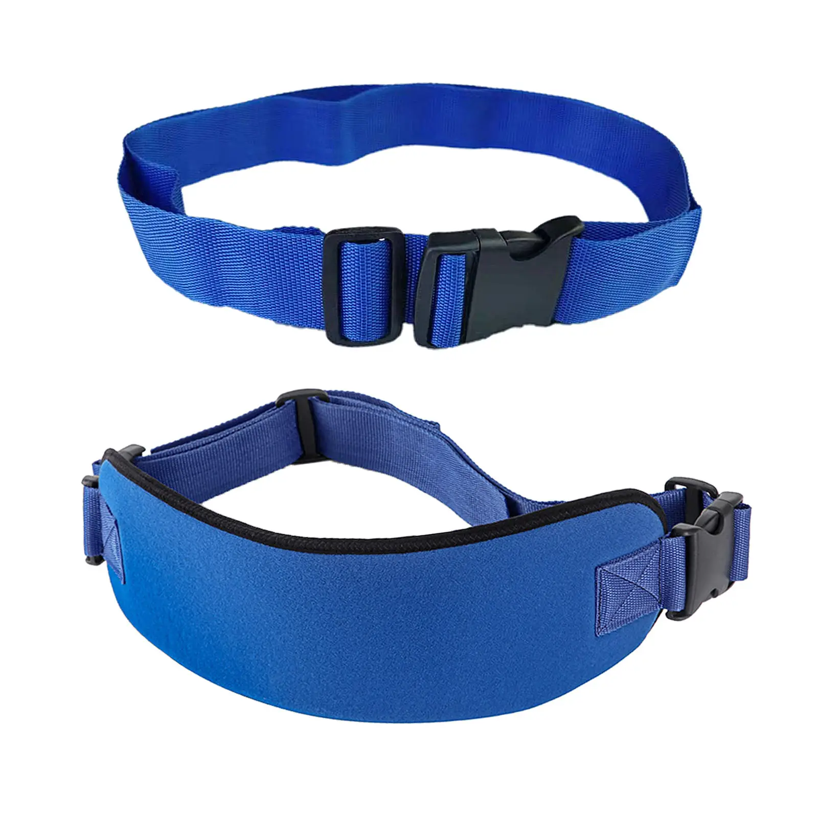 Wheelchair Seat Belt Protect Fixed Durable Quick Release Buckle Blue Constrained Bands for Patient Caring Adult Disabled Elderly |