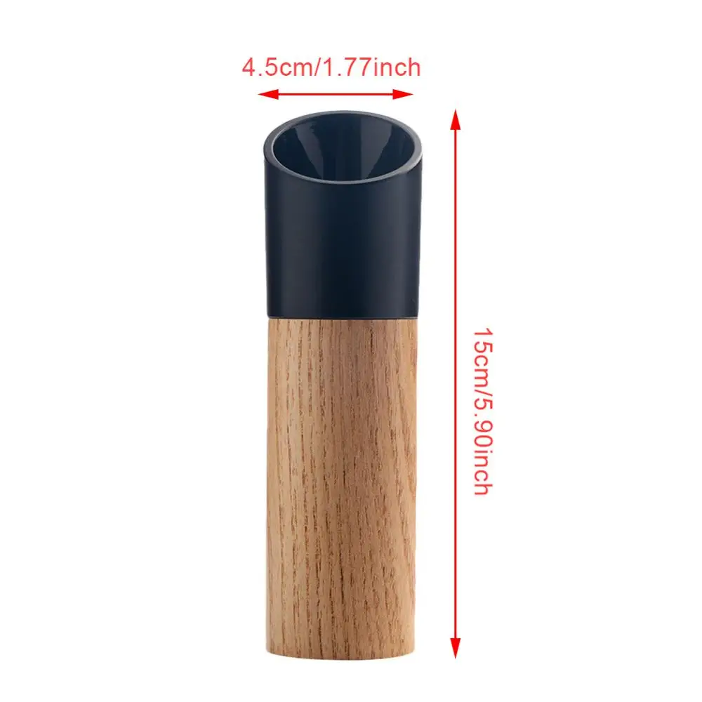 

Salt and Pepper Mills, Solid Wood Pepper Mill with Strong Adjustable Pepper Mill Grinder Kitchen Tools Accessories for Cooking
