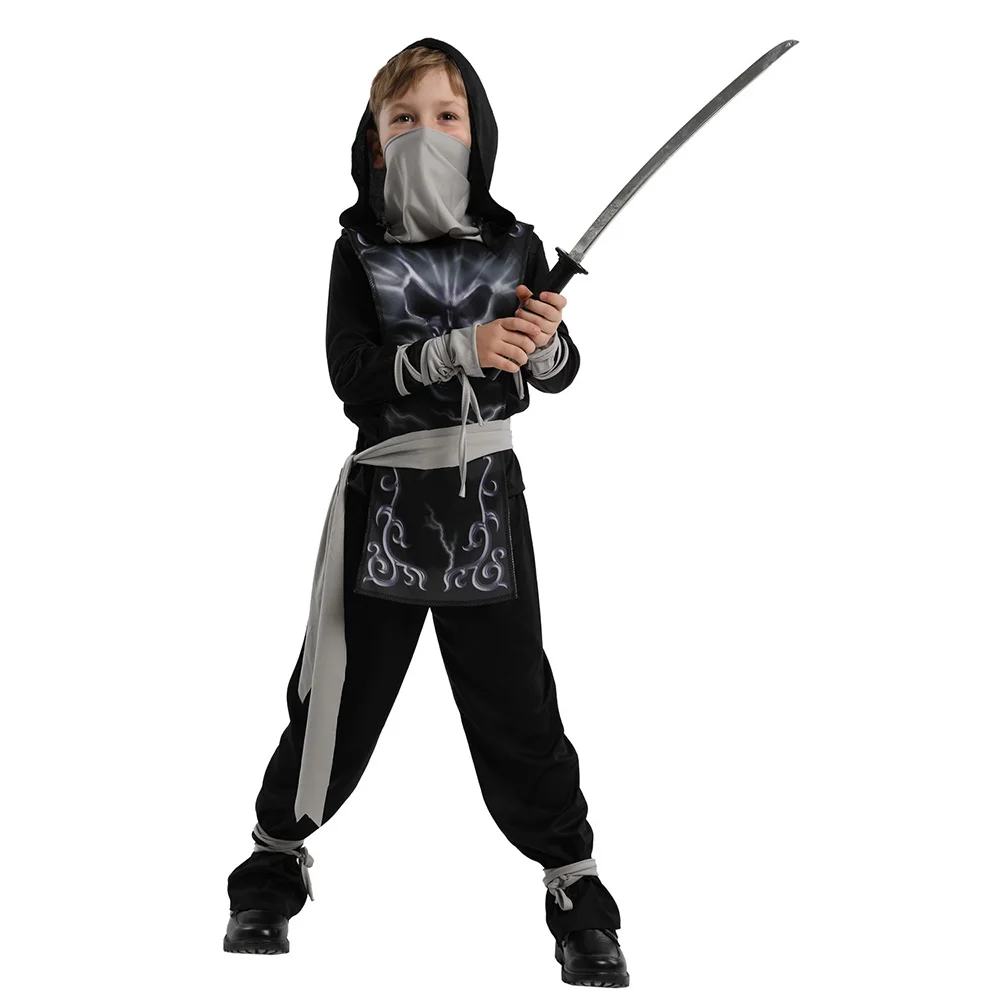 Детский костюм ниндзя для мальчиков карнавальный ролевых игр на Хэллоуин
