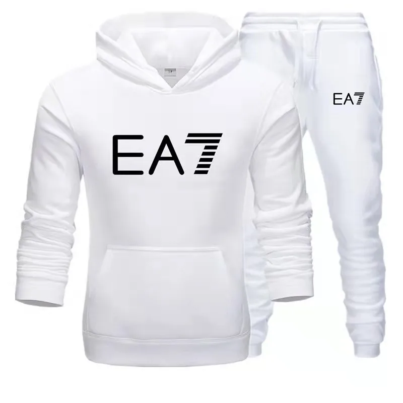 

Casual fashion new 2020-letter hoodie jacket style men's and women's Sports Hoodie set