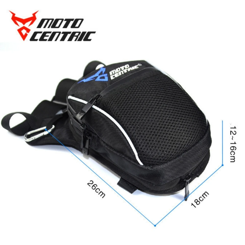 

MOTOCENTRIC Carbon Fiber Waterproof Motorcycle Bag Man Belt Pouch Mini Waist Package Motorcycle Drop Leg Bag Bike Waterproof