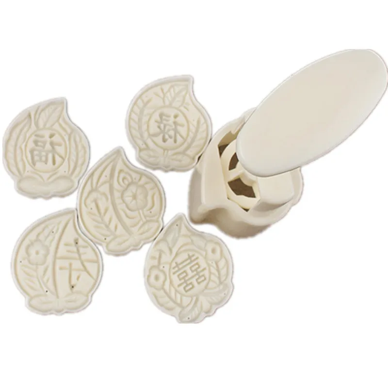 Пресс-форма для выпечки в китайском стиле 50 г персиковая форме Луны форма виде