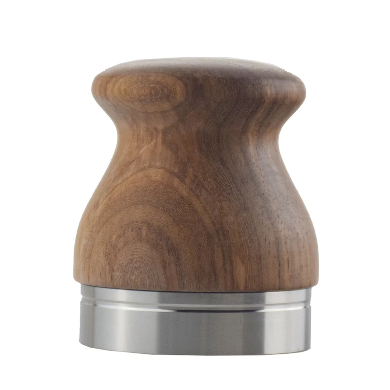 Новая кофемолка из розового дерева 53 мм 304 основа нержавеющей стали бариста