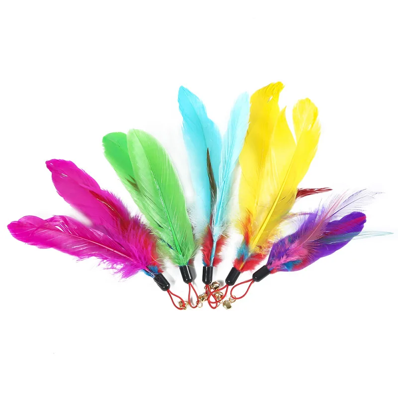 

1 Pc Feather Replacement Head Chicken Cat Toy Manufacturer