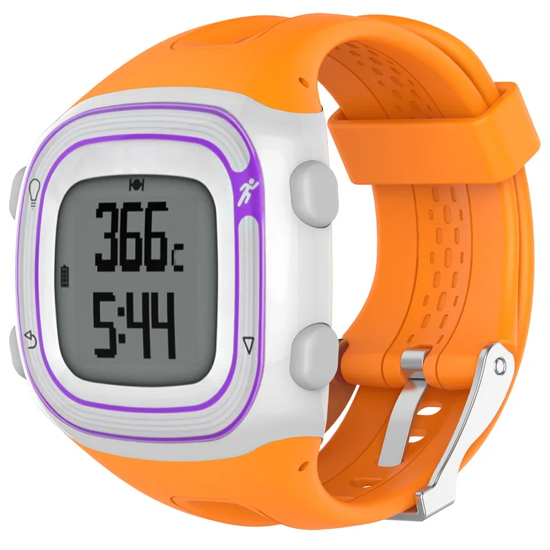 S / L 8 Colors Sports Silicone Bracelet Strap Band for Garmin Forerunner 10 15 GPS Watch Replacement Wrist with Tool | Электроника
