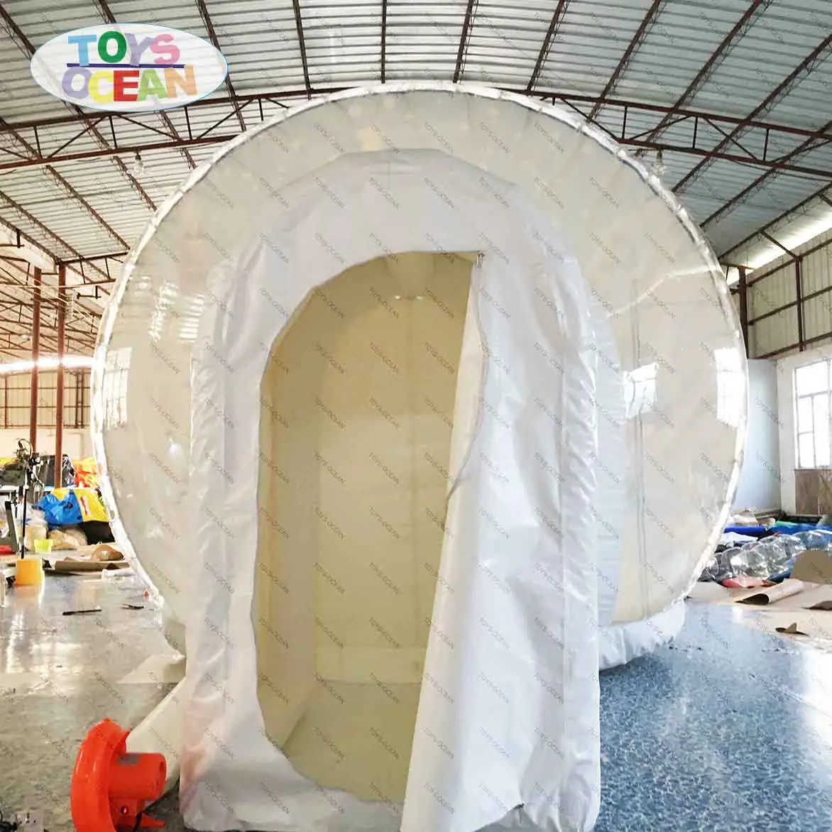 Бесплатная доставка индивидуальный фон надувной тент в виде снежного шара с