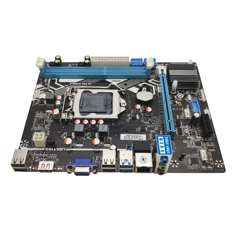 

mobo Huazhi H61's new computer motherboard supports a full range of 1155-pin CPU dual-channel DDR3 memory