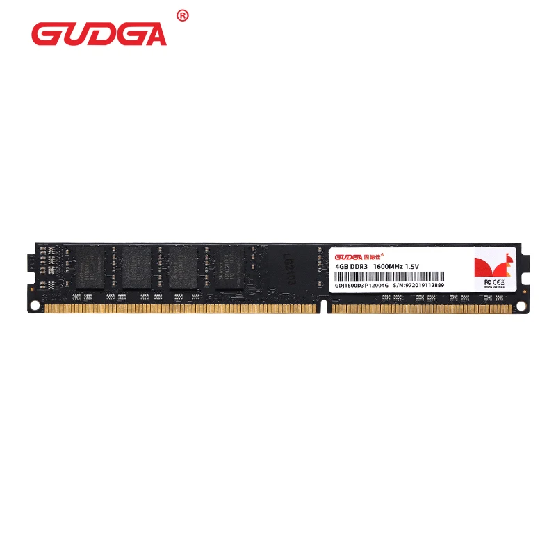 Оперативная память GUDGA Dimm для настольного ПК ОЗУ ddr3 8 ГБ 4 Память телефона 1600 МГц 1 5