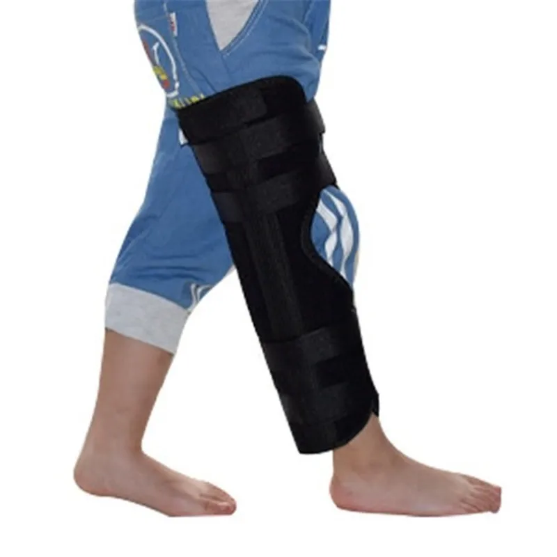 Knee Brace Support Pad Patella 4 Steel Plates Fixing Orthopedic Leg Posture Corrector Fractures Splint Guard For Arthritis | Красота и