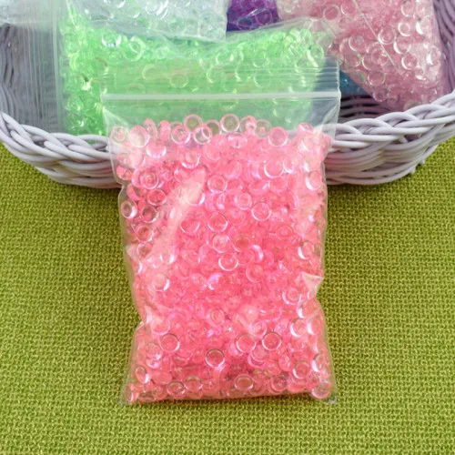 Dark pink 20g 20 г DIY пушистый слизи глина антистрессовая игрушка креативная Рыбная чаша бусины пластиковая акриловая ваза аквариум наполнитель игрушки, поделки вечерние поставки - Цвет: Dark pink 20g
