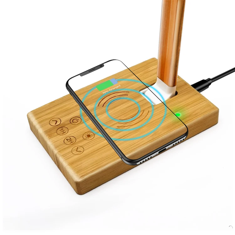 

Cheap price multi-angle safe charging stand WD102 foldable wireless charger with night light