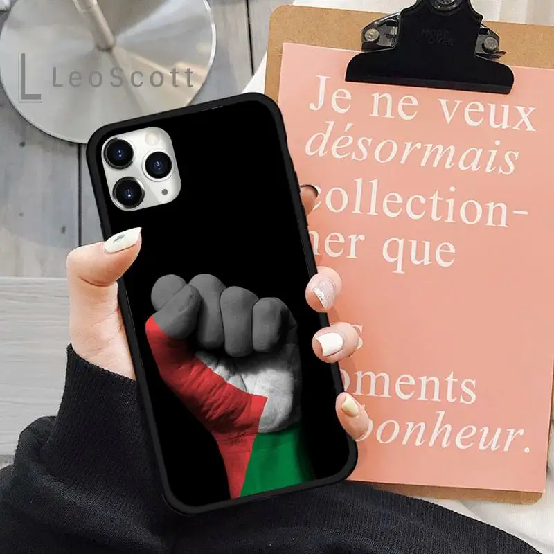 

free palestine flag Phone Case for iPhone 11 12 mini pro XS MAX 8 7 6 6S Plus X 5S SE 2020 XR