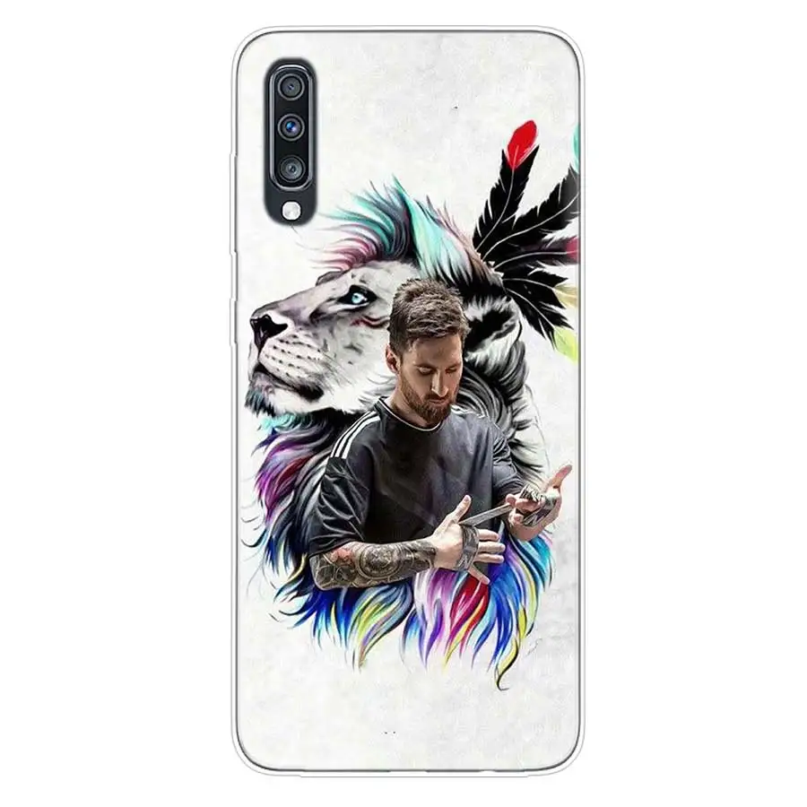Футбол звезда номер десять Сердце чехол для samsung Galaxy A70 A50 A20E S10E S10 плюс A40 A30 A20 A10 A60 A80 A50S A70S A30S крышка
