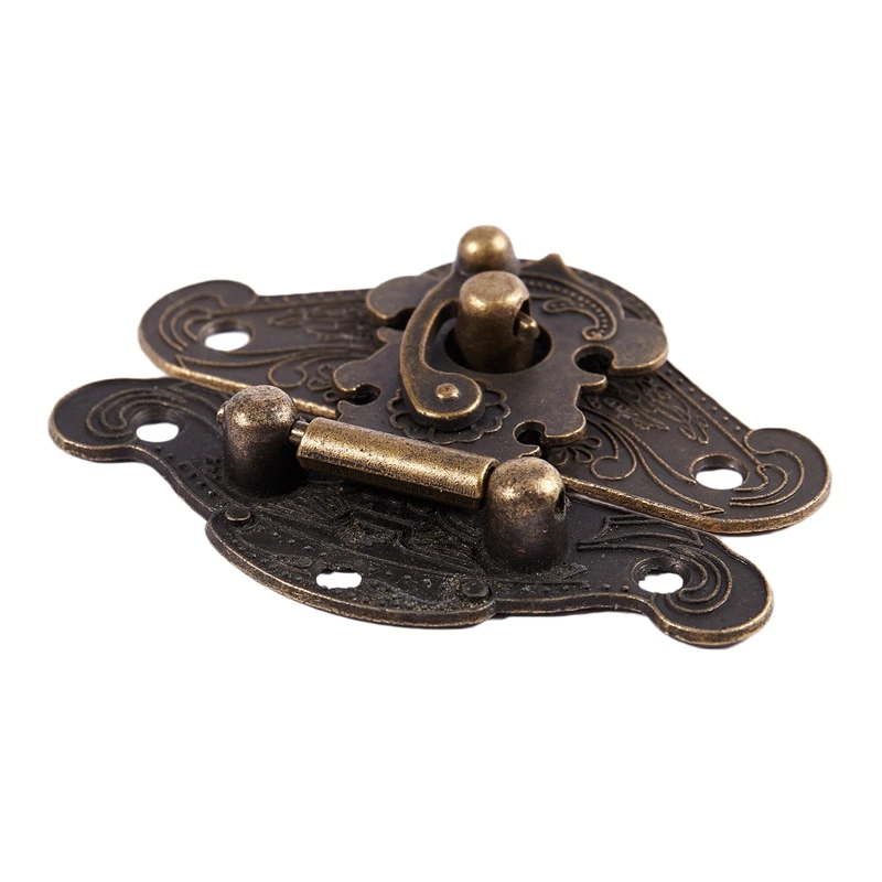 Новая антикварная ретро винтажная декоративная деревянная шкатулка с защелкой