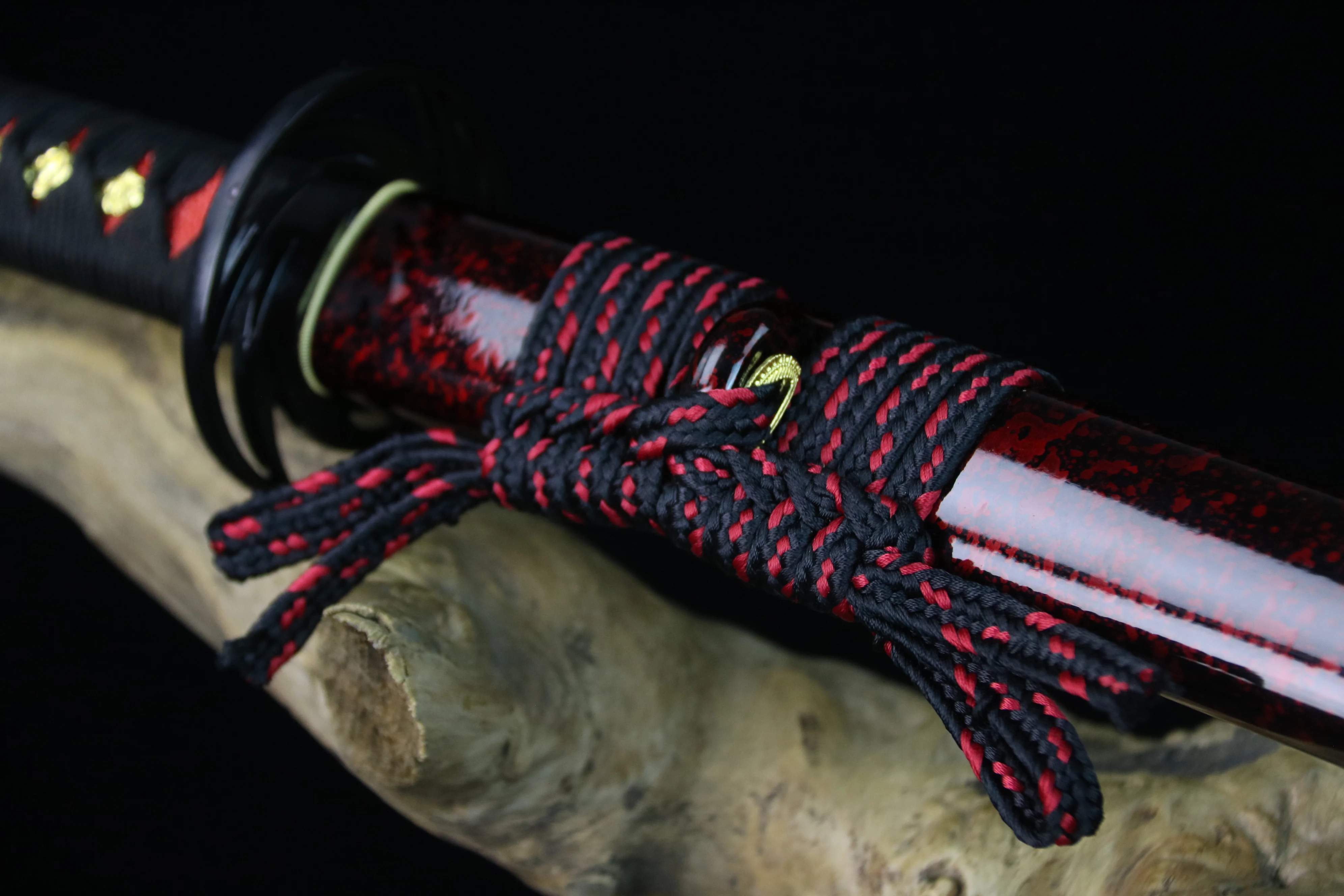 

Real Japanese Katana Sword Manual Grinding Of High Manganese Steel Hand forged Tachi Real Steel Sharp edge New Arrival