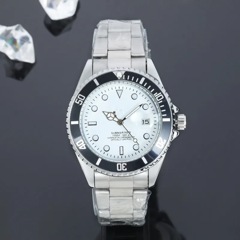 

Best-selling Series of Men's Watches Stainless Steel Watches Business Clock with Letter Instead of Number Parejas Regalos