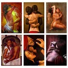 5D алмазная живопись сделай сам, вышивка крестиком, романтический сексуальный Поцелуй любовника, полная вышивка, мозаика, вышивка для пары комнат, Настенный декор, рукоделие, искусство