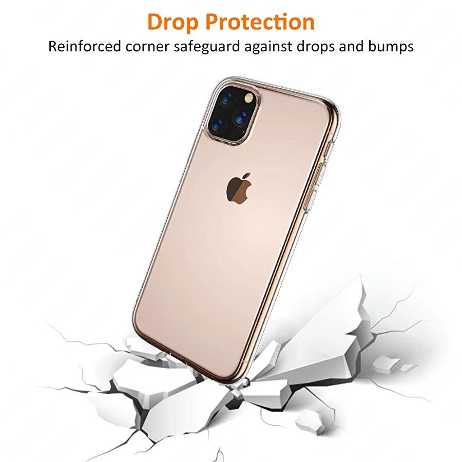 Чехол из ТПУ для Apple iphone XS Max XR 11 pro max Coque Fundas чехол Защитный X 10 7 8 9 6 6S Plus силиконовый
