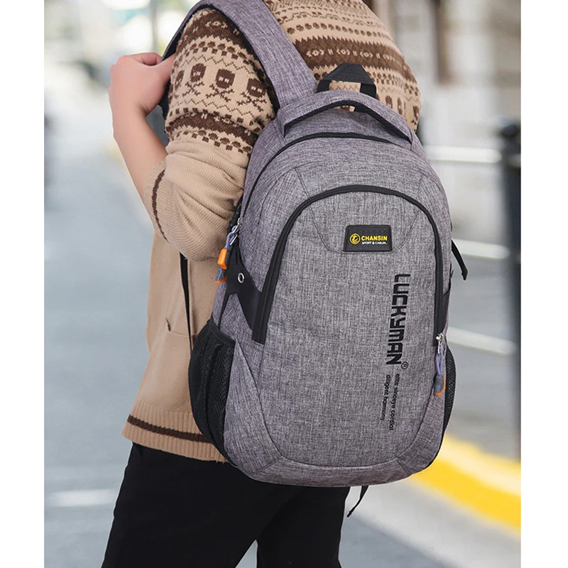 Водонепроницаемый нейлоновый деловой рюкзак для мужчин и женщин сумка из