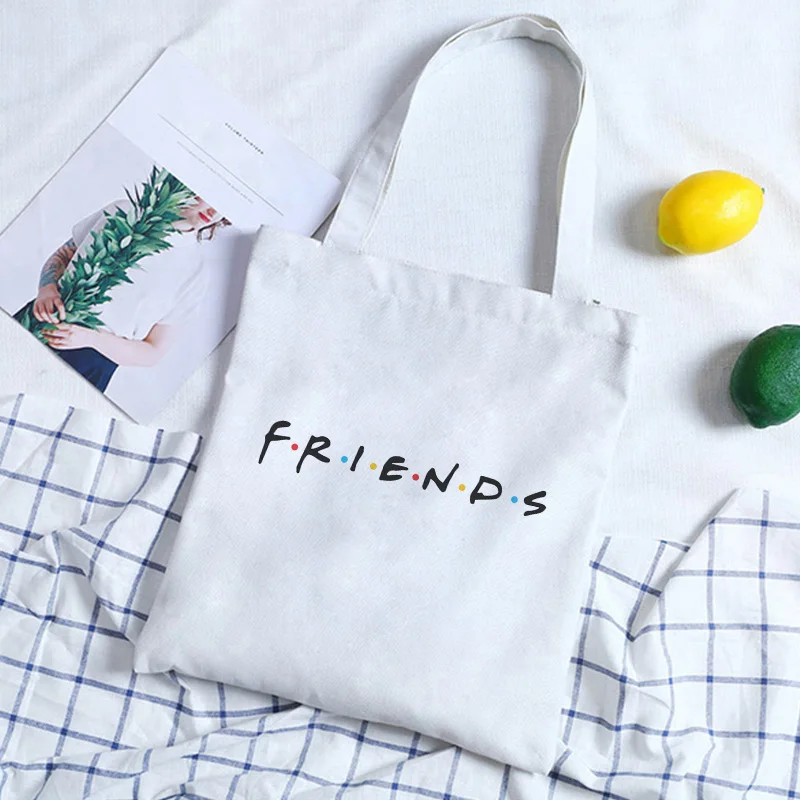 Женская сумка с надписью FRIENDS модная повседневная через плечо в стиле Харадзюку