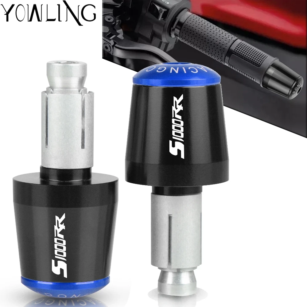 Motorcycle grips Bar End For BMW S1000RR 2009 2010 2011 2012 2013 2014 2015 2016 2017 2018 Handle Handlebar Plug Cap grip | Автомобили и