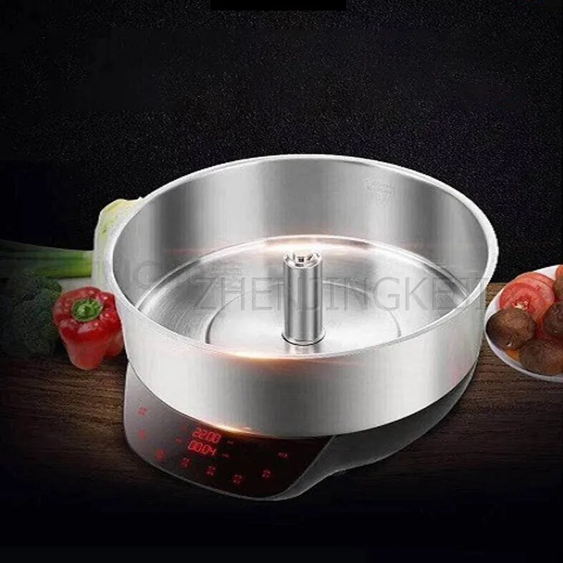 

6L Lifting Cooking Pot Prevent Dry Burn Stainless Steel Multifunction 220V Home Appliances 1501W Intelligent Steam Stew Boiler