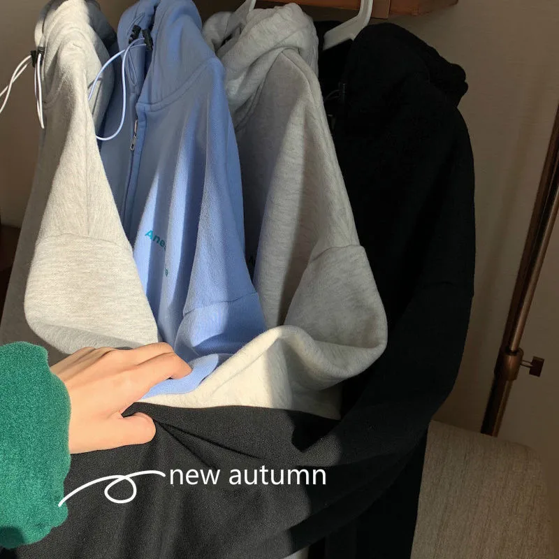 

Spring Jackets Women Chic Newest Stylish Basic Harajuku Simple Couples Teens Outwear All-match Daily Soft Femme Clothes Ulzzang