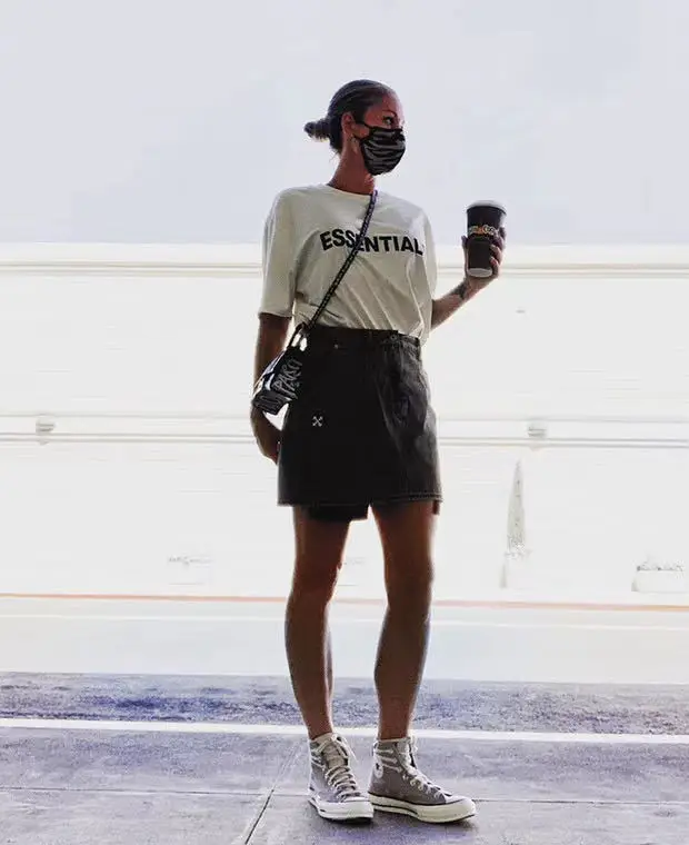 

2021 Best Version Essentials Women Men's Short Sleeve T shirts Oversized High Street Loose Men Cotton T-shirt Top Tees