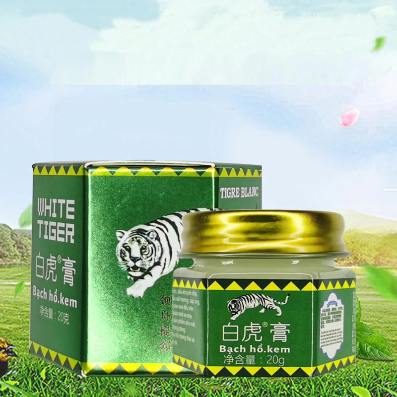 

3/5/10pcs Original tiger balm ointment insect bite meat relieve arthritis joint pain intensity pain muscle pain tiger balm white