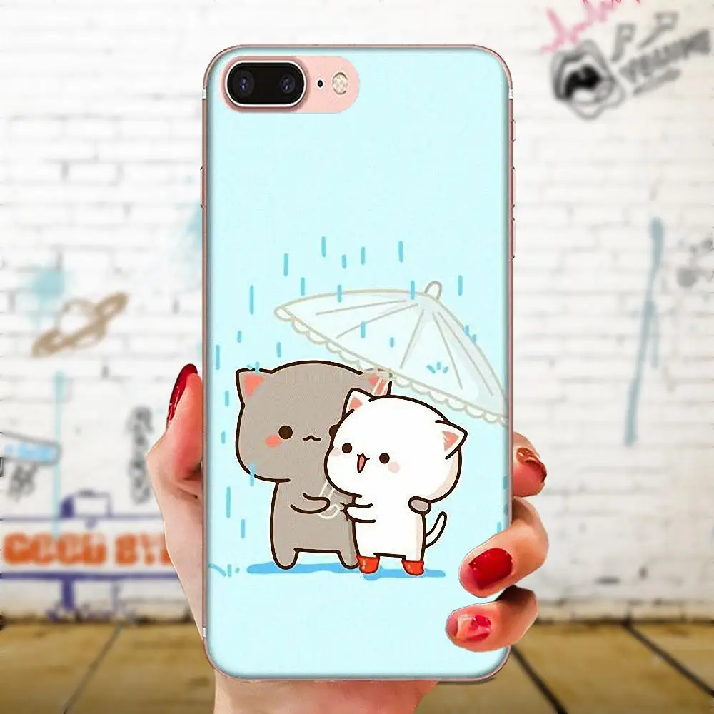 Kawaii Molang Пёс из мультфильма кот для Galaxy Alpha Note 10 Pro A10 A20 A20E A30 A40 A50 A60 A70 A80 A90 M10 M20 M30 M40 |