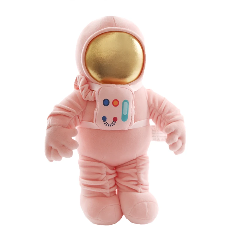 

Cartoon Astronaut and Spaceship Plush Toys Stuffed Space Pilot Flying Ship Soft Doll Creative Gift Toy for Children Kids Boy