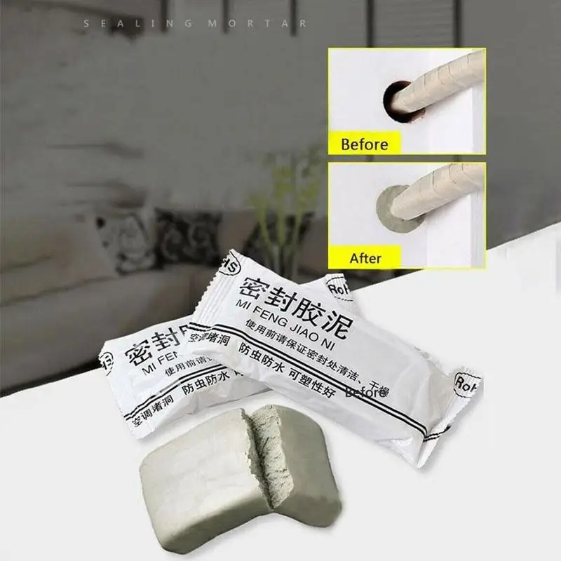 

Прочная уплотнительная грязь для отверстий в стене, бытовой кондиционер, бытовой ремонт труб, канализационный резиновый инструмент, уплотн...