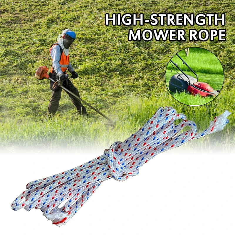 Пусковой шнур 3 м 5 мм пусковой для стартера двигателя триммер резак бензопилы