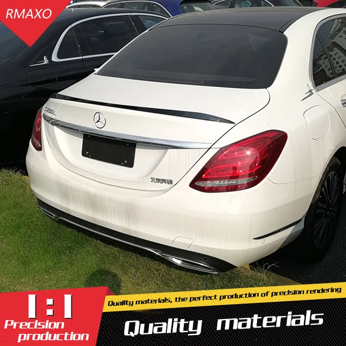Спойлер для Benz W213 задний спойлер из АБС-материала E320L E260L E300L E63 2016 | Автомобили и