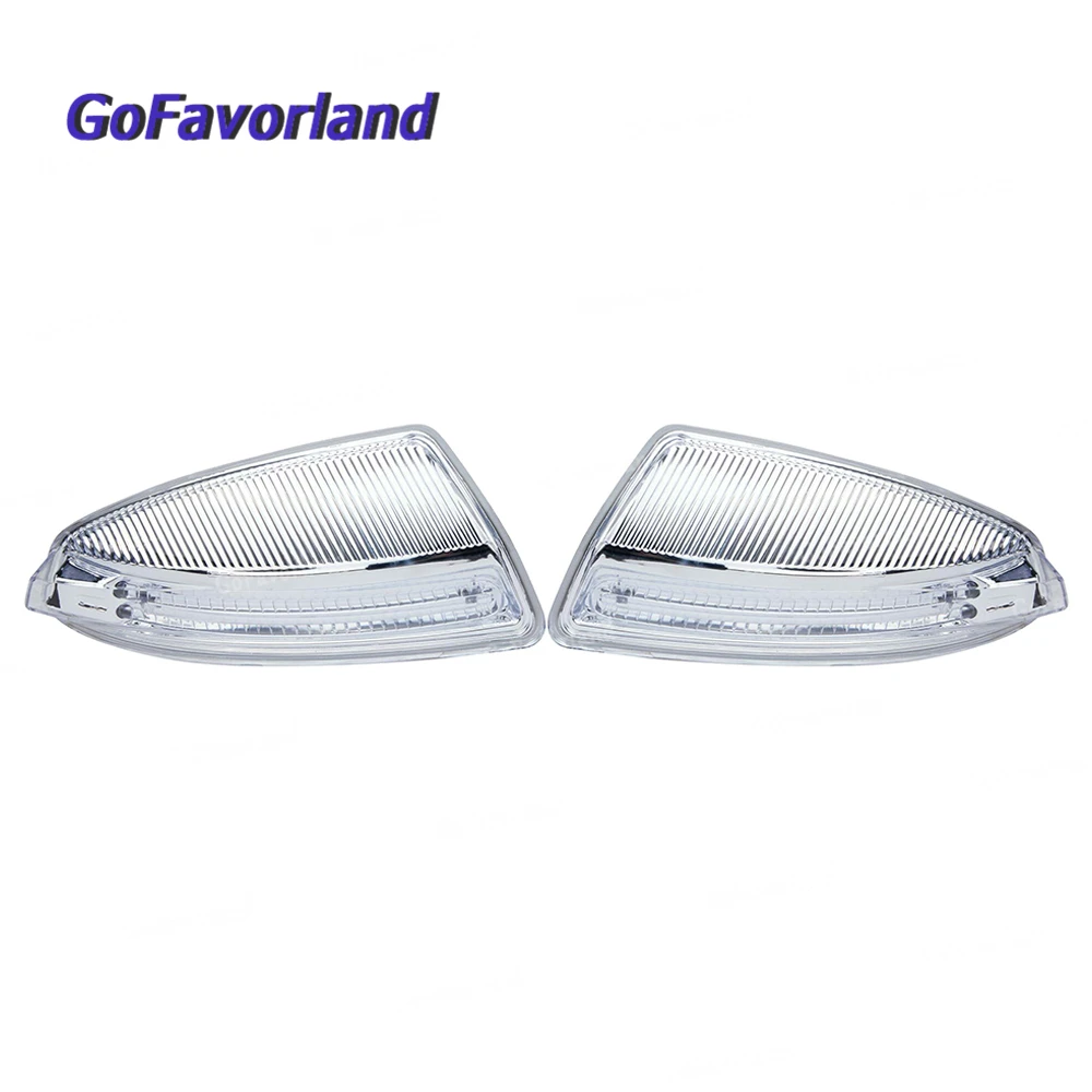 

Pair Front Left Right Turn Signal Light 2048200721 2048200821 For Mercedes Benz W204 W639 C63 C250 C300 2008-2012 C350 2008-2011