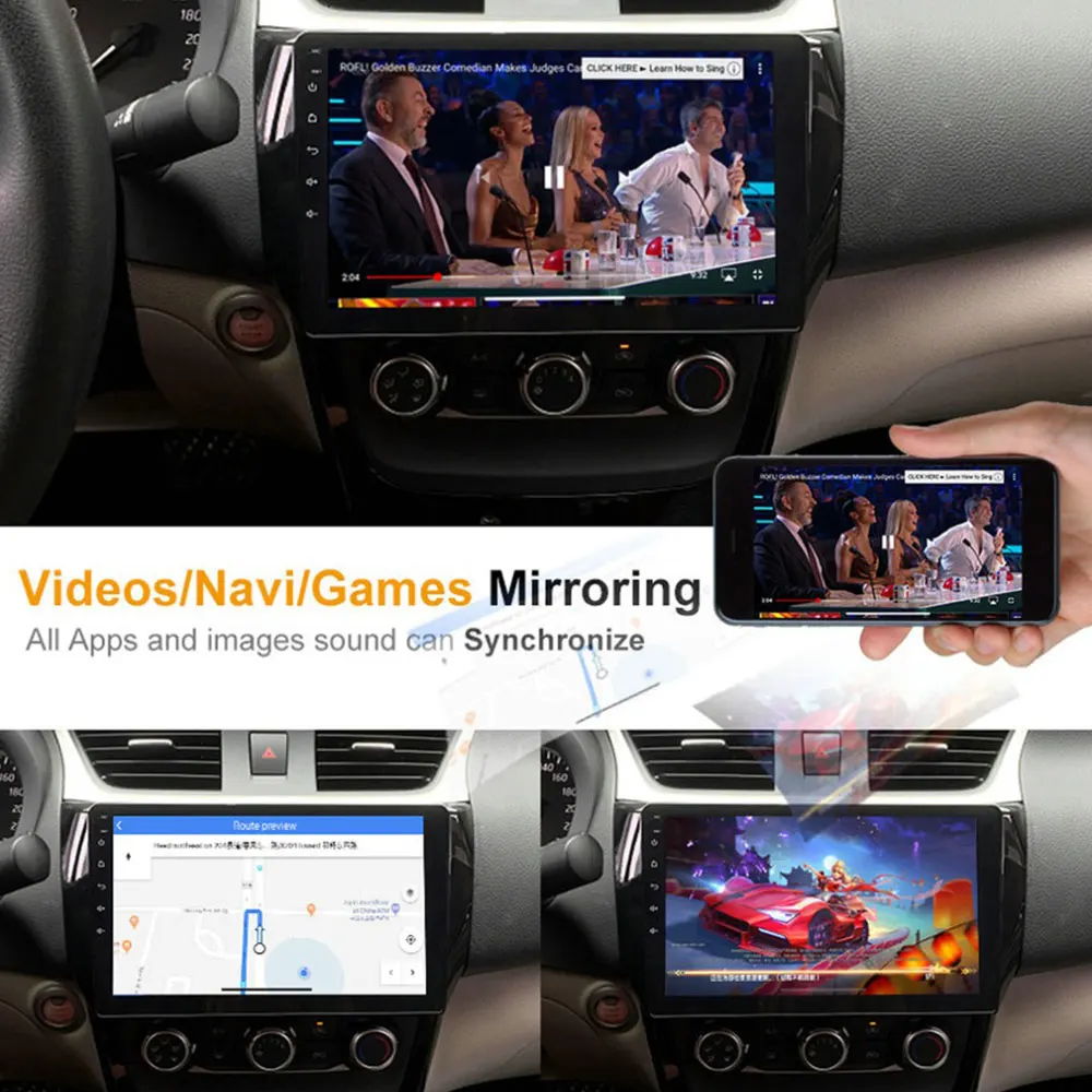 CarPlay экран зеркалирование коробка для iPhone Android Miracast/WlAN дисплей устройства
