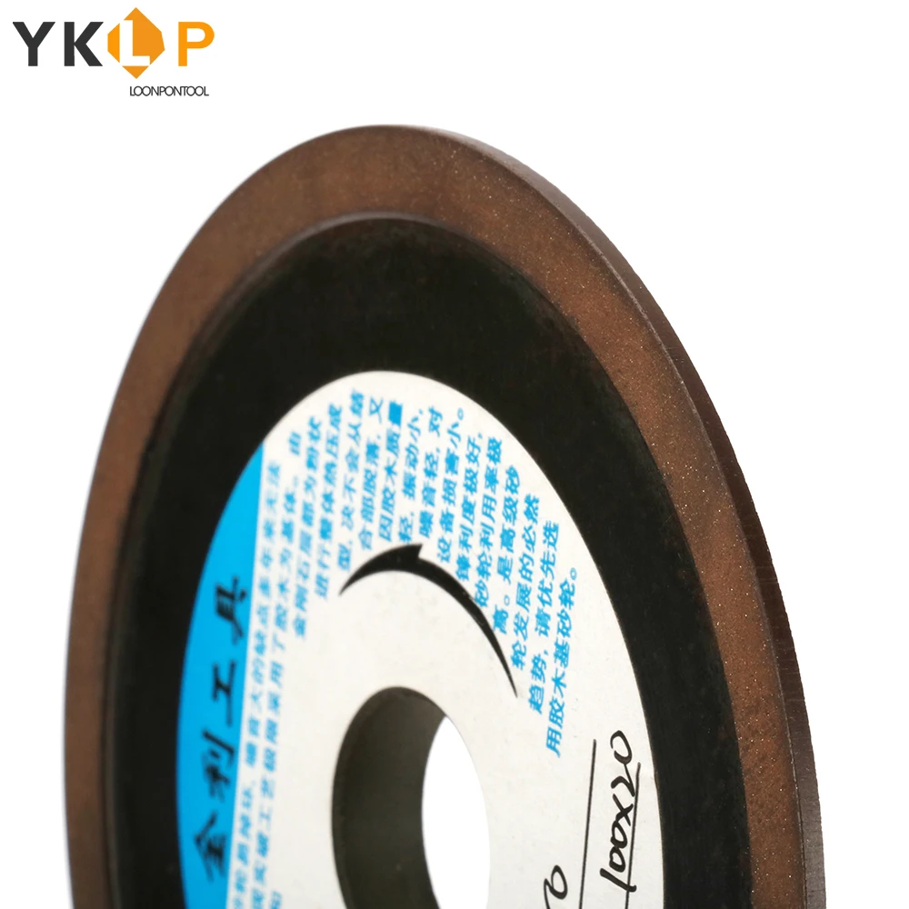 

4" Round Resin Diamond Bakelite Grinding Wheel 100X20X8MM Abrasive Rotary Tool for Metalworking 150 Grit 1Pc