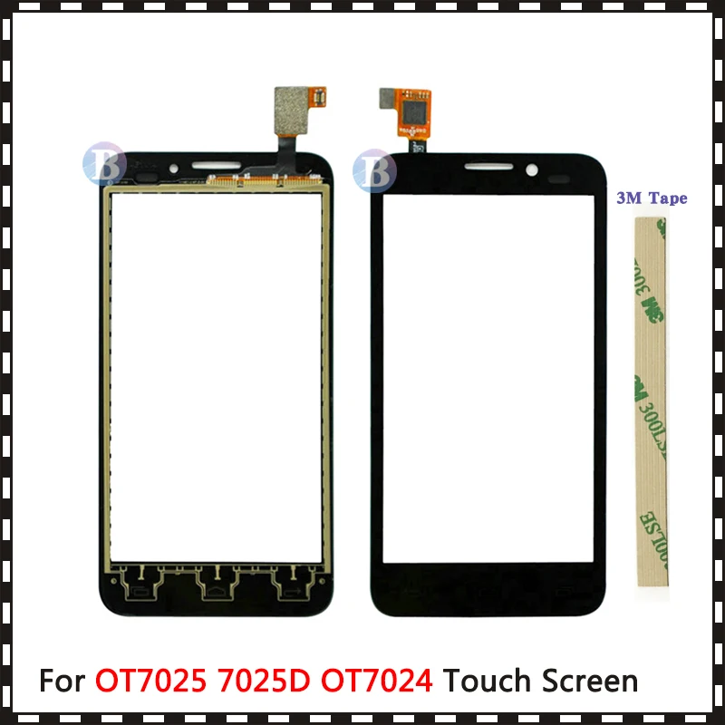 Сменный сенсорный экран 4 5 дюйма для Alcatel One Touch Snap OT7025 7025D OT7024 дигитайзер