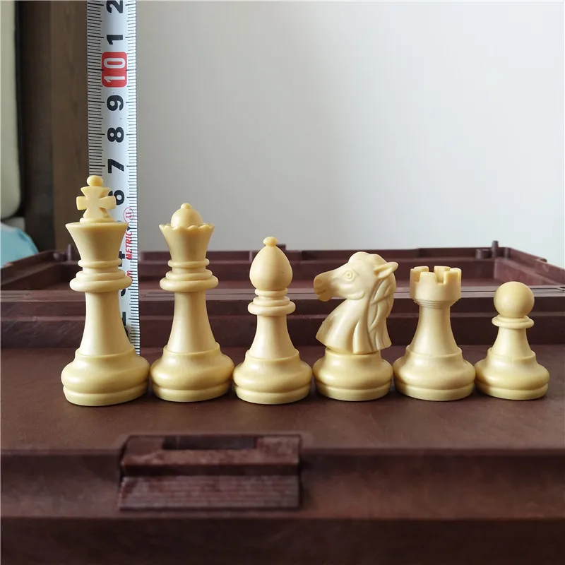 Магнитные деревянные шашки и из ДПК 32 шт./компл. складные настольные игры 31 см