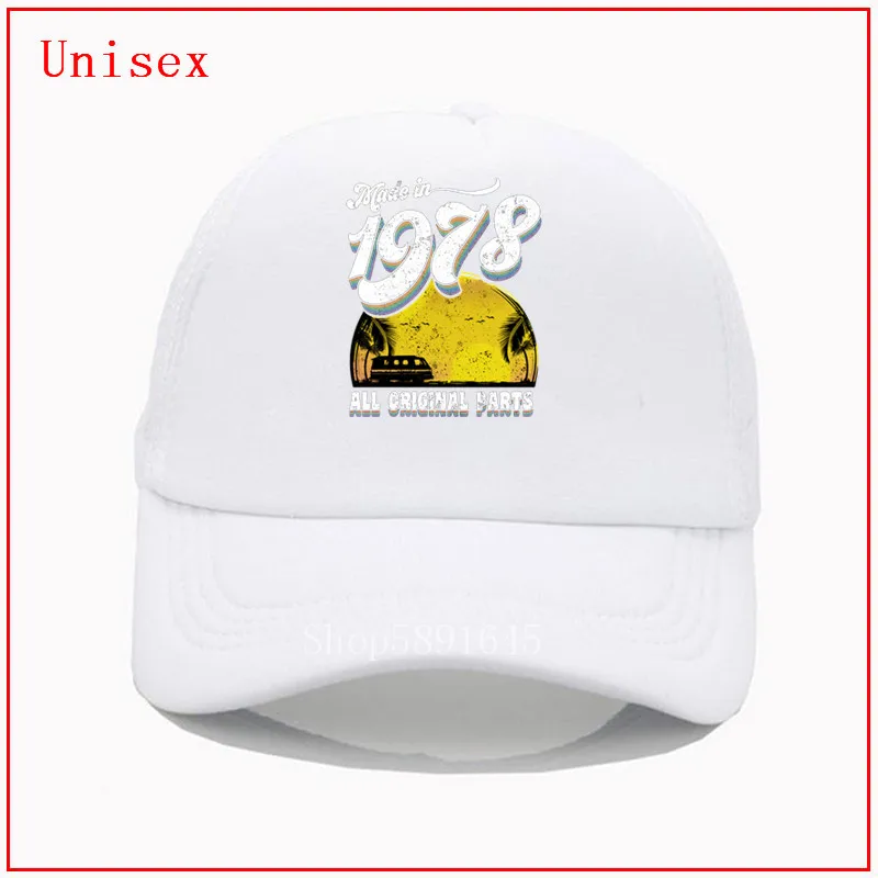 Сделано в 1978 году все оригинальные части белая бейсболка Мужская для конского