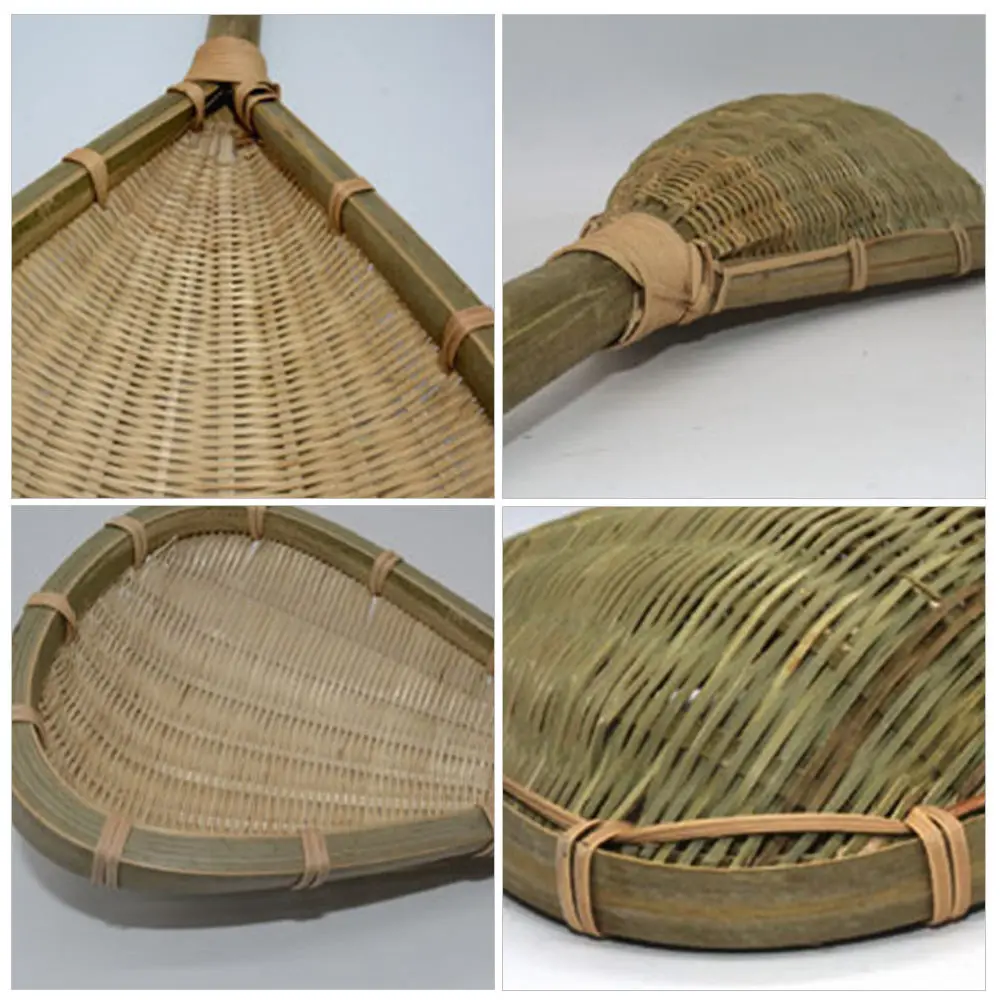 

1Pc Bamboo Weaving Colander Practical Cooking Drain Spoon Noodles Spoon