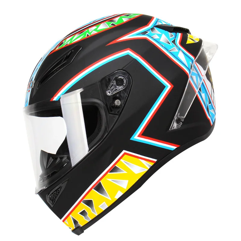 Зимний сезон мотоциклетный шлем индивидуальная мотоциклетная Акула Capacetes De