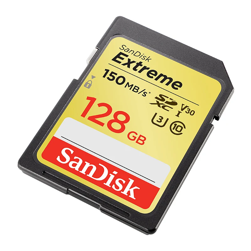 Карты памяти SanDisk Extreme PLUS sd-карта SDHC SDXC U3 класс 10 90 МБ/с./с 64 ГБ 32 16 128 carte SD для камер |
