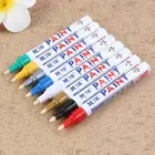 12 цветов универсальная губчатая ручка-маркер для краски водостойкая устойчивая к выцветанию износостойкая металлическая Перманентная ручка для автомобильных шин Прямая поставка