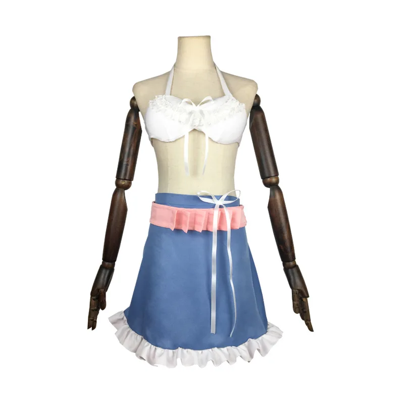 2020 NEW Danganronpa V3:Killing Harmony Angie Yonaga Cosplay Costume Uniform Anime Halloween Yellow Suit Wig | Тематическая одежда