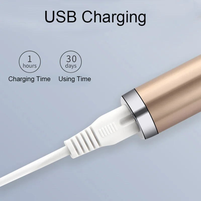 

2in1 Electric Nose Hair Trimmer USB Charging Pofessional Hair Trimmer For Men Eyebrow Ear Facial Hair Removal Razor Beard