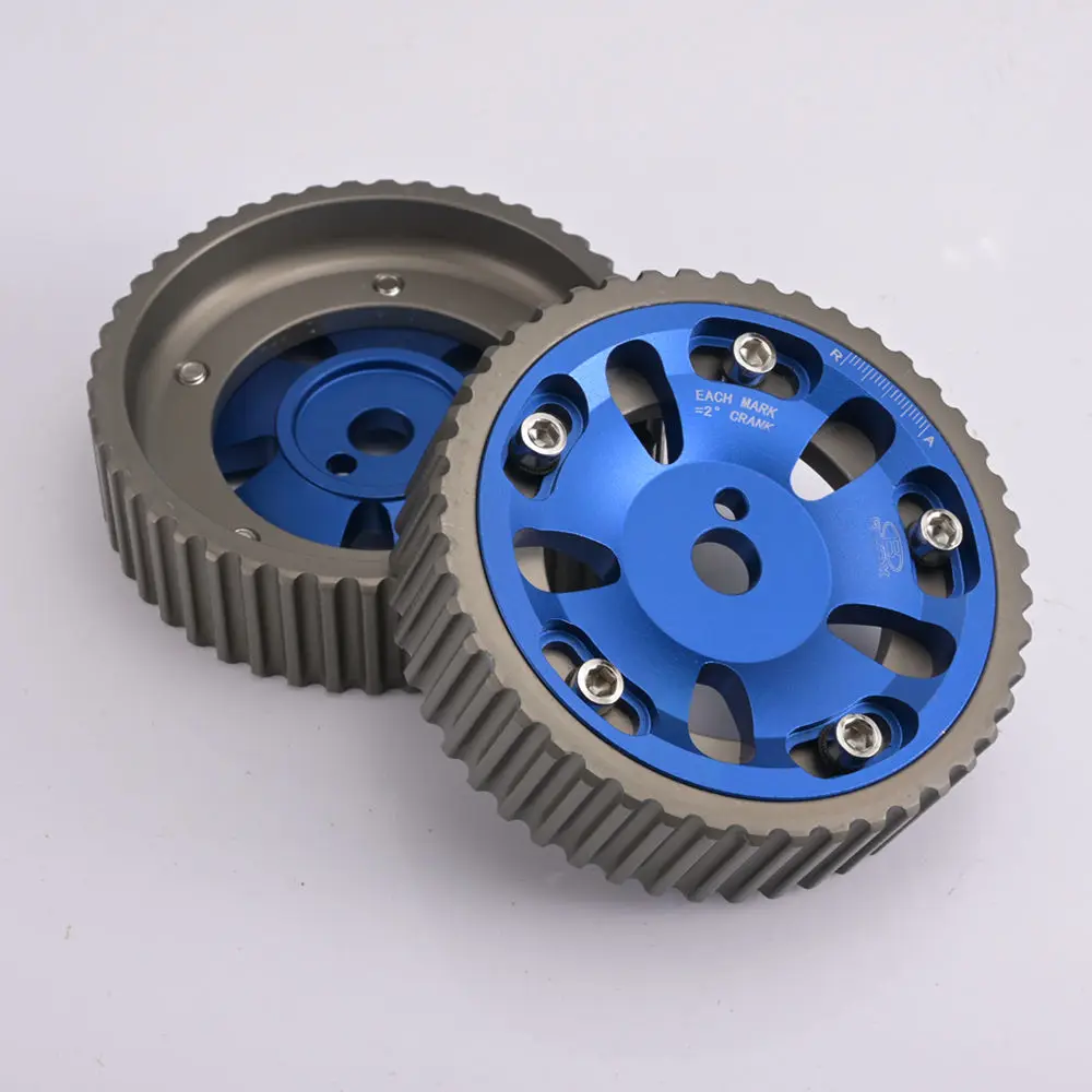 Для Mitsubishi Mirage 93 02 4G93 Dohc двигатель Blox Алюминий Racing регулируемые Верньер Cam шестерни