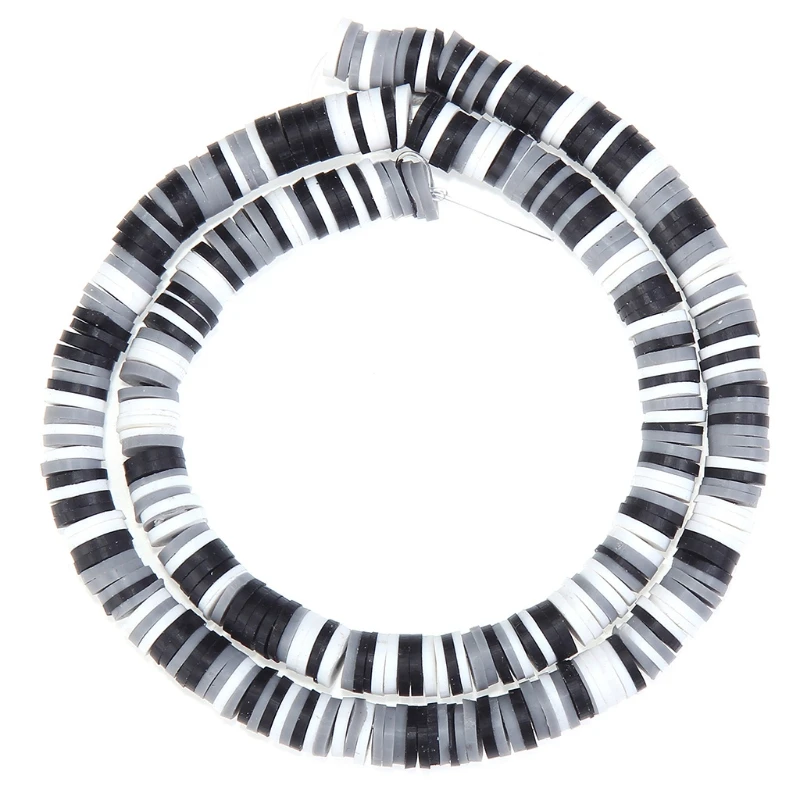 

6mm Colorful Chip Disk Loose Beads Polymer Clay DIY Costume Accessories for Jewelry Necklace Craft Making